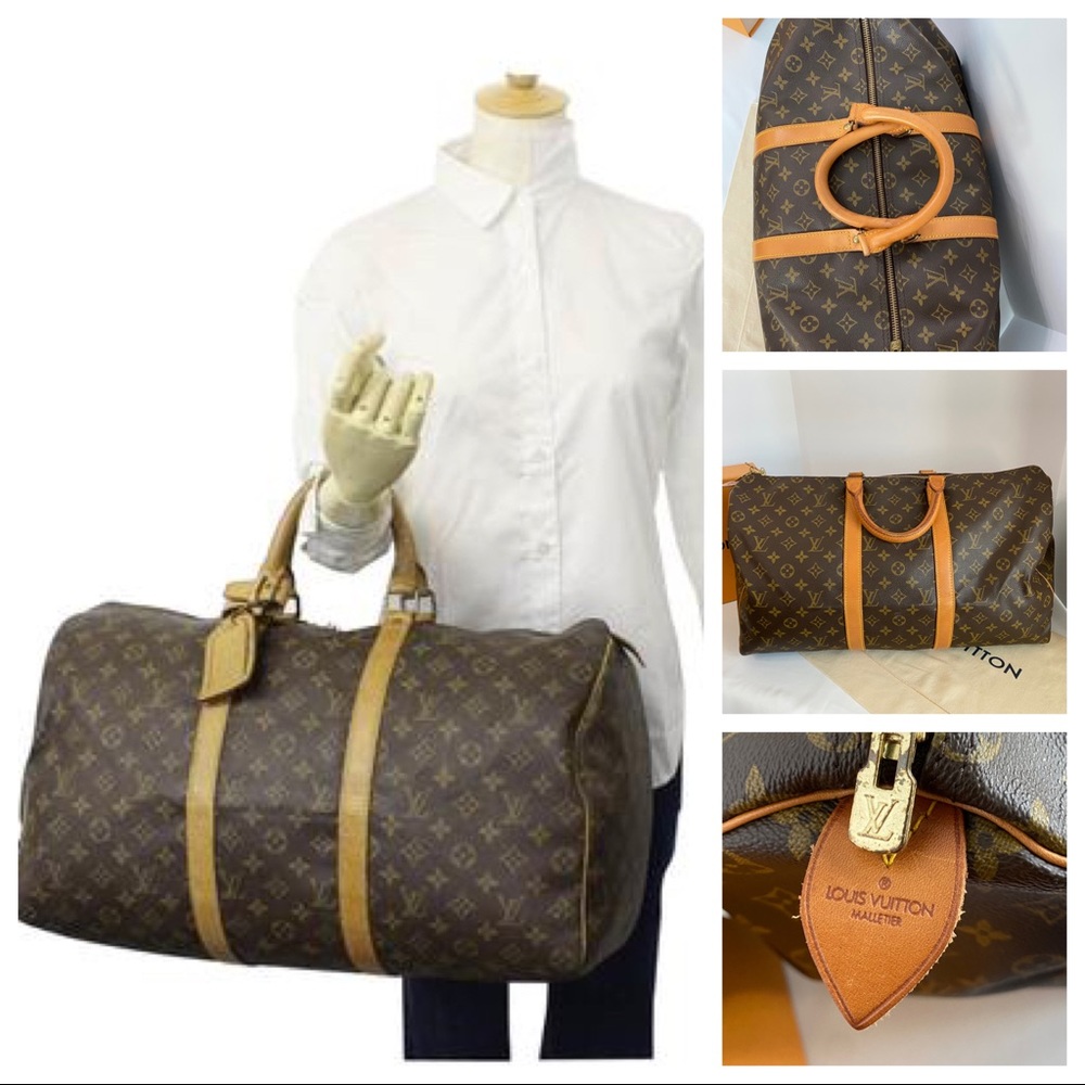 🧳Louis Vuitton Duffle Bag , Keepall 50🕶
